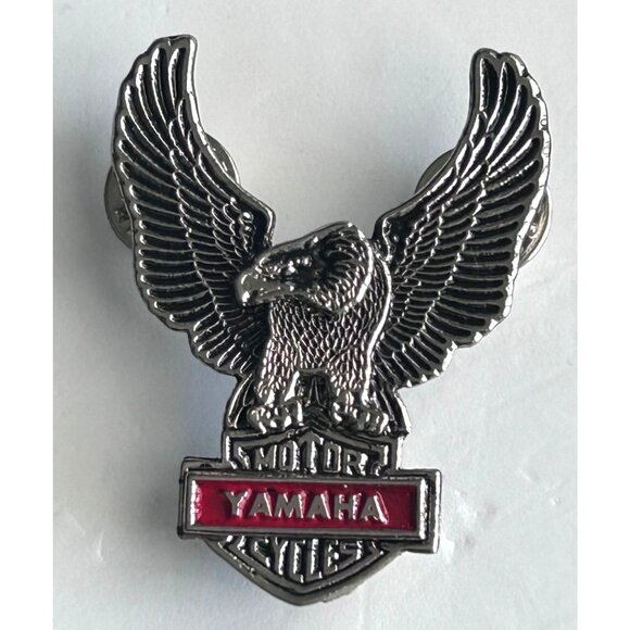Yamaha Motorcycles Eagle Lapel Pin Motorcycles - Picture 1 of 3